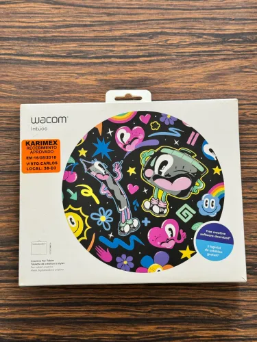 Mesa Digitalizadora Wacom Intuos CTL-4100 Completa na Caixa + Caneta Original
