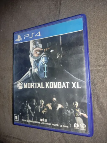 Mortal Kombat XL PS4 - Mídia Física Edição Completa c/ Todas as DLCs