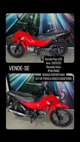 POP 110i 2023 vermelha