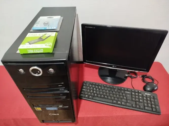 PC Completo Core 2-4gb-HD 500gb-Placa Geforce 9400GT-LEIA DESCRIÇÃO-ESTUDO TROCA