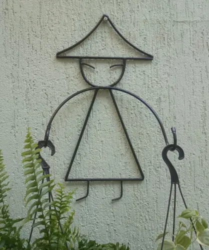 Suporte para pendurar vasos de plantas