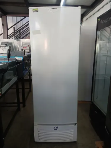 Freezer Vertical Fricon Tripla Ação 569 Litros Estatico Branco Porta Cega