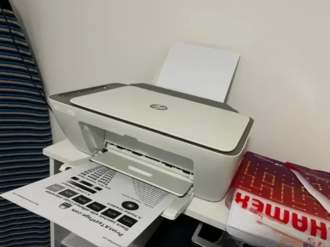 Impressora HP DeskJet 2776 R$149 + cartucho novo + bloco de folhas