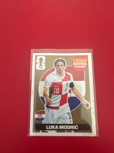 Figurinha Luka Modric legend ouro