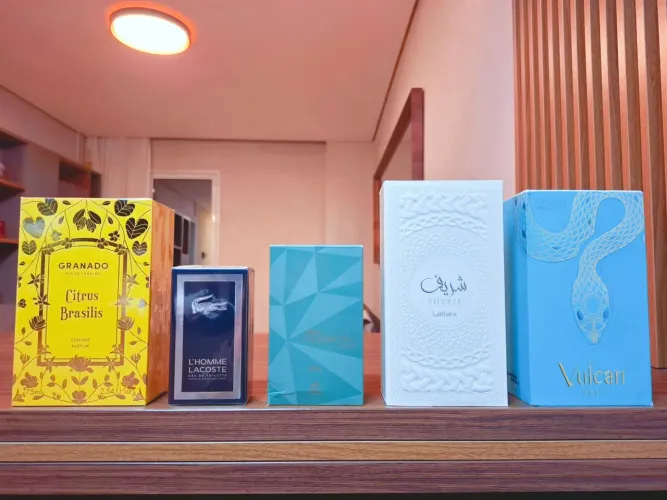 Perfumes Nacionais, Designer e Árabes