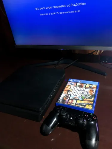 Ps4 Slim com GTA Completo Menor Valor