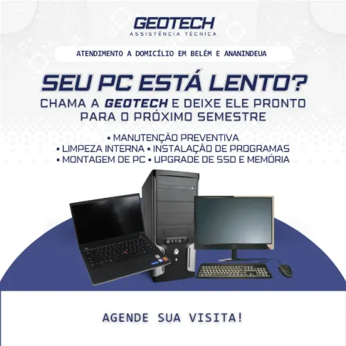 Assistência para notebooks e computadores