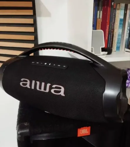 Caixa de som AIWA Boombox