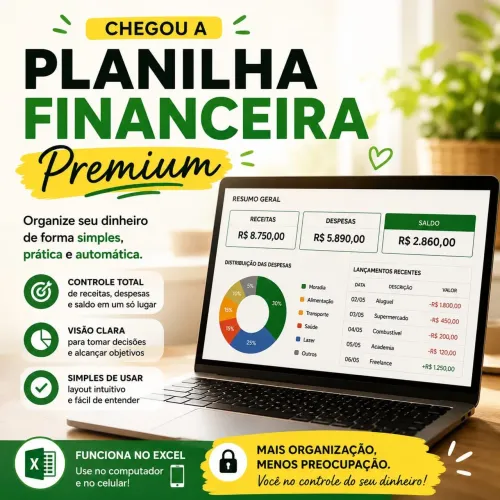 Planilha Para Organizar Finanças 