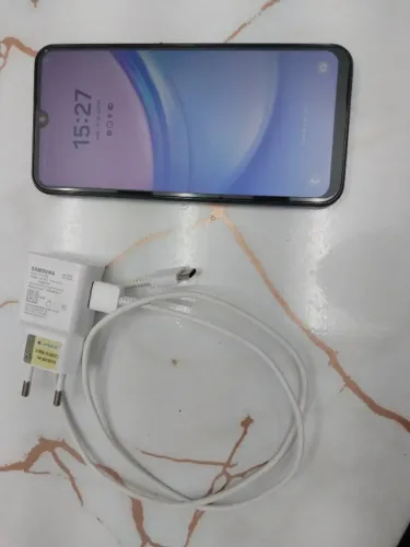 Smartphone Samsung Galaxy A15 256gb azul especial excelente sem detalhe com película fosca