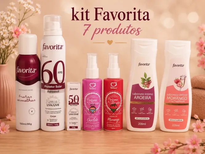 Kit Favorita - 7 Produtos