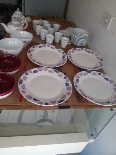 Lote de utensílios prar decoração antiquário