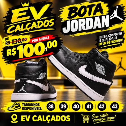 Promoção de tênis