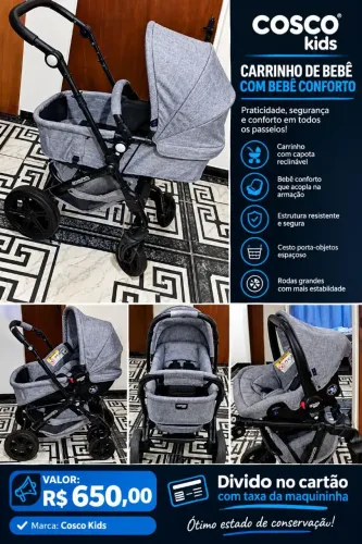 Carrinho de bebê Cosco Kids