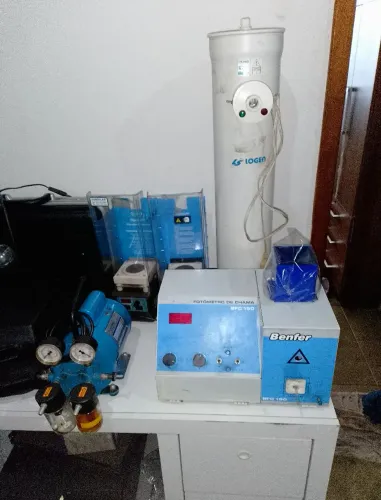 kit para laboratório Digesdahl, deonizador, fotômetro de chama, bomba vacuo 131