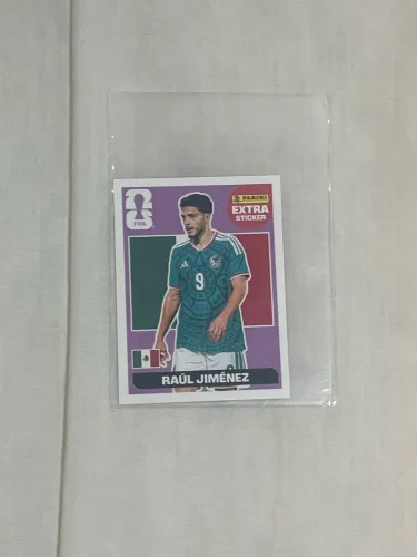 Figurinha legend Raul Jiménez bordo 