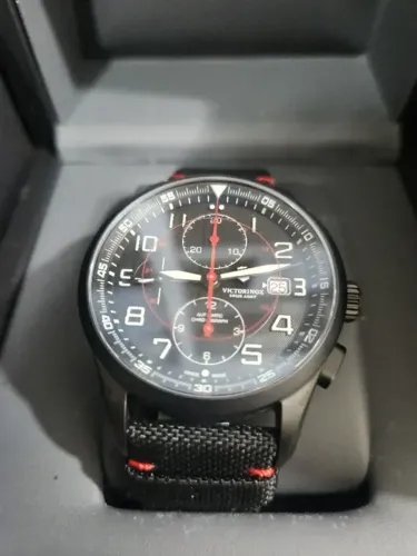 Relógio Suiço Victorinox Swiss Army AirBoss Mecânico Automático 241721 Mechanical 