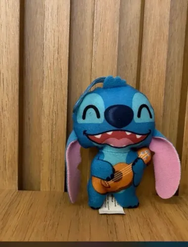 pelúcia stitch mcdonalds ukulele em excelente estado
