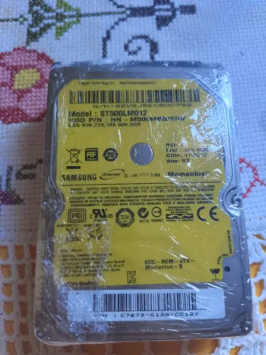HD NOTEBOOK 500GB SAMSUNG 100%