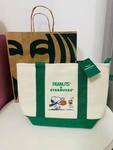 Bolsa Snoopy Starbucks original! Lançamento!