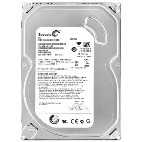 HD 500GB Seagate Sata III - WZetta