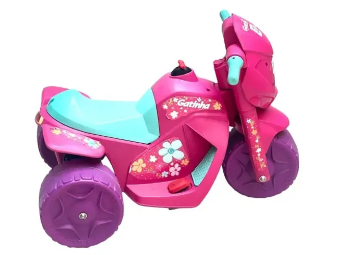 MINI MOTO ELÉTRICA INFANTIL 6V - USADA