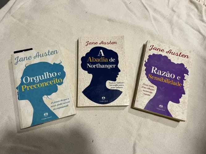 Clássicos Jane Austen - 3 livros - Orgulho e Preconceito e outros