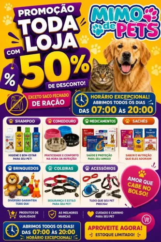 Produtos para pet 