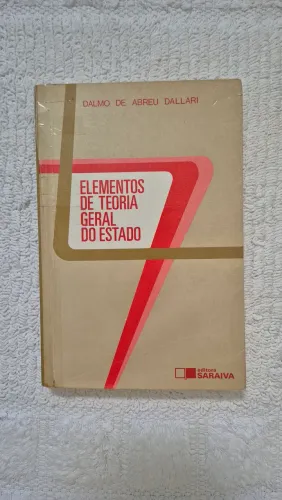 Livro Elementos de teoria geral do estado (DALMO DE ABREU DALLARI)