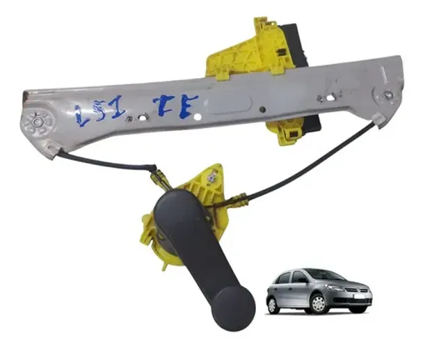 Máquina Vidro Manual Tras Esquerd Gol G5 A G8 Voyage 08 A 23