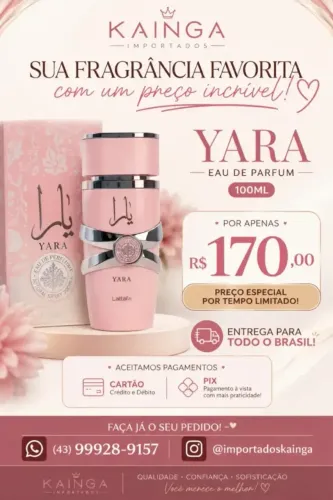 Perfume Árabe Yara lattafa 100ml