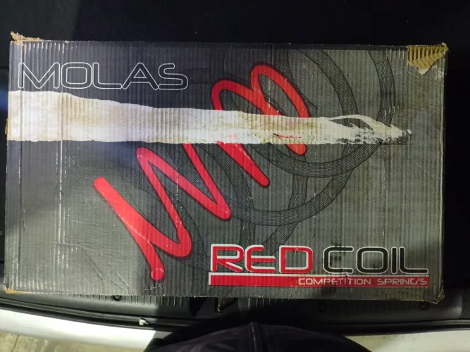 Molas esportivas RED COIL (USADAS) Toyota feilder 