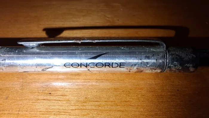 Caneta Avião Concorde - raríssima