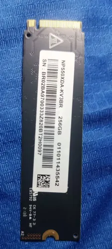 Ssd Samsung nvme 256 gb