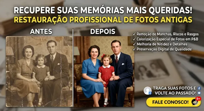 Restauração de Fotos Antigas