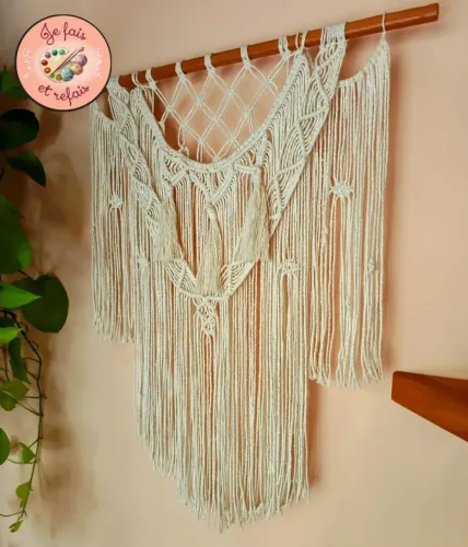 Painel de Macramé 