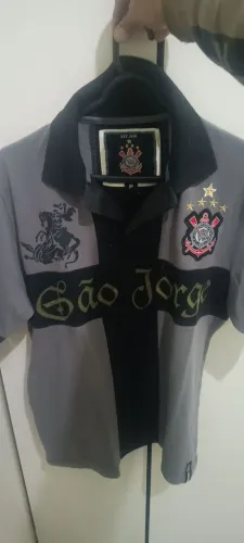 Camisa Polo Corinthians São Jorge Original P serve G 