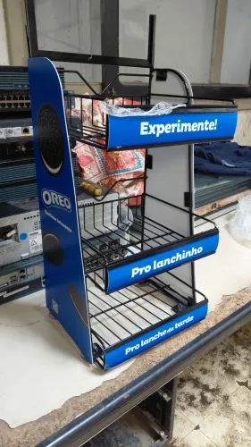 Expositor de balcão, novo na caixa.