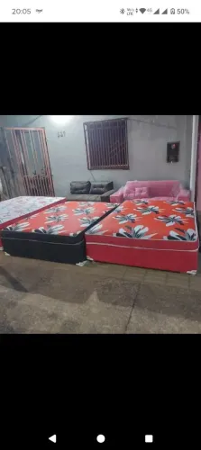Cama box casal boa para dormir bem marcia e bem macio 