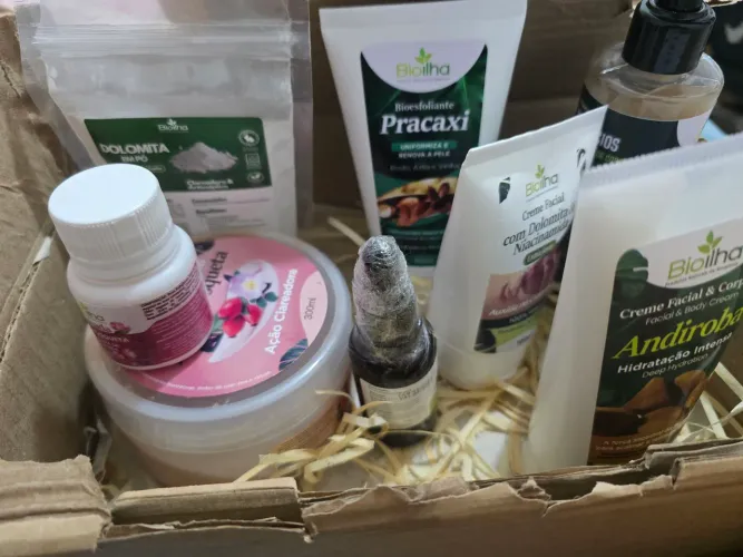 Kit bioilha nunca usado completo, ganhei da marca
