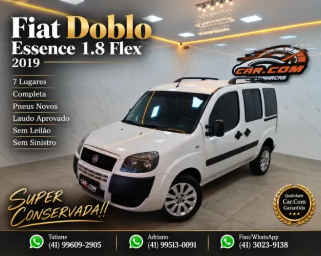 Fiat Doblo Essence 1.8 Flex 16V 5P 2019