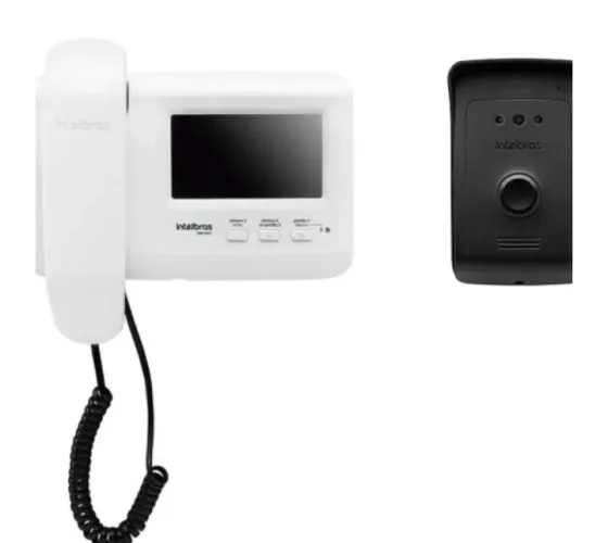 Video porteiro eletronico Intelbras VR1010 com monofone