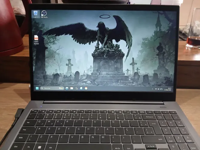 Notebook samsung book 4gb de ram 128 ssd Intel celeron 