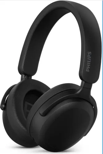 PHILIPS Headphone Bluetooth, TAH2300BK/00, Microfone, 55 horas de bateria, Dobrável