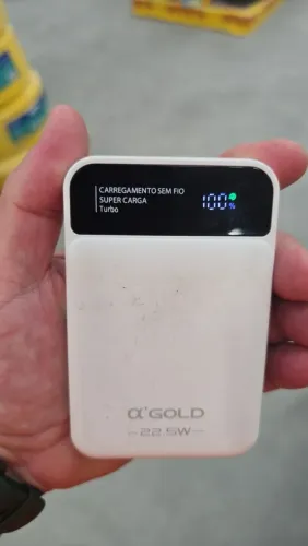 Power Bank (Bateria por indução) 