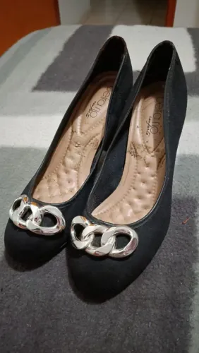 Scarpin Beira Rio Conforto preto