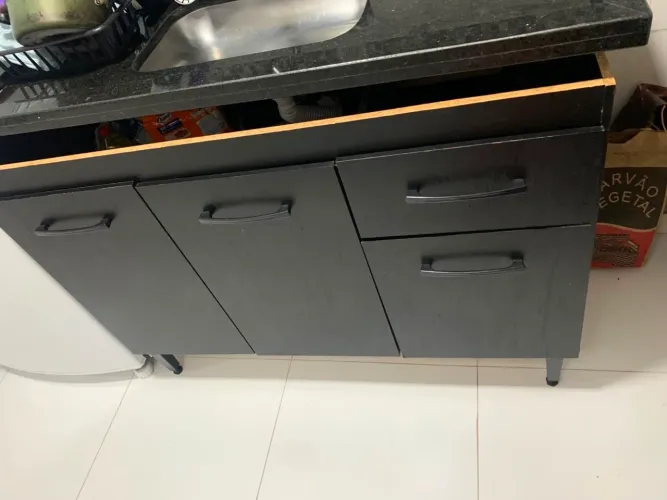 Conjunto armário de cozinha 