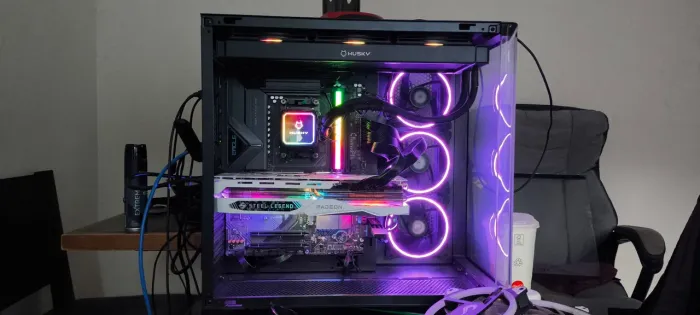 Pc gamer R9 9900X e RX 9070 XT