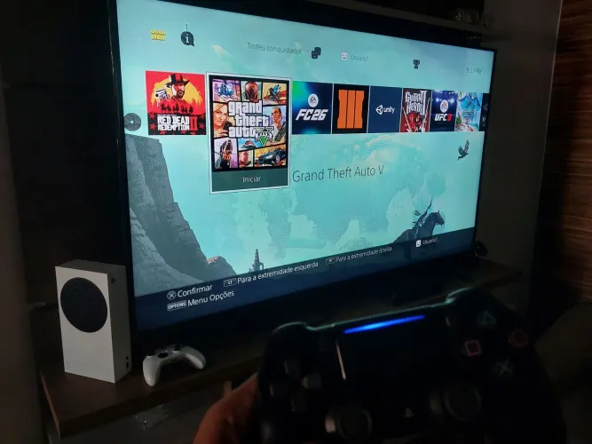 Ps4 Slim 1tb Desbloqueado lotado de jogos