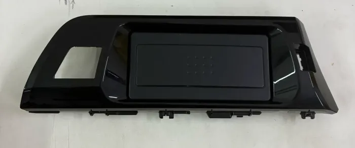 Moldura 2 din multimídia black piano do corolla 2016 original